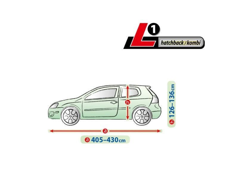 Тент на авто хэтчбек 4,05-4,3м KEGEL Hatchback Perfect Garage L1 5-4627-249-4030 68813 фото