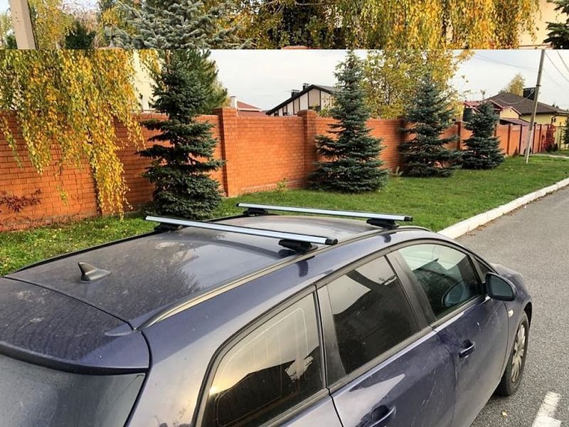 Багажник на крышу Opel Astra J универсал 2009-2015 AERO Кенгуру Astra J AERO фото