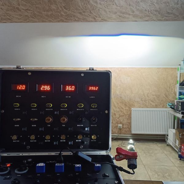 Лампы LED Мини Линзы H4 D25мм 70/100w 8000/11000Lm 6500K 3570+1860*2 Chip Matrix 12V "M01M" 71158 фото