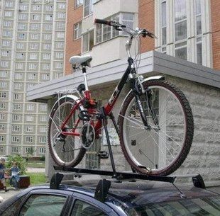 Велосипедний Багажник на дах авто Amos 2 ST Польща 2355 фото