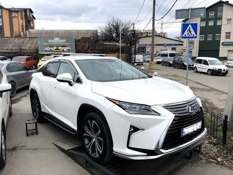 Багажник на крышу Lexus RX 2015 AERO Кенгуру Lexus RX 2015- AERO фото