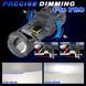 Лампы LED Мини Линзы H4 D36мм 90/140w 10000/15000Lm 6000K 7035+7535 Module 9-30V Canbus F40PRO 68676 фото 4