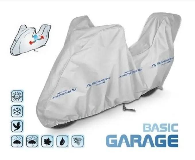 Тент на мотоцикл 215-240х126х98 см (L Box) Basic Garage "KEGEL" 5-4175-248-3020 68795 фото