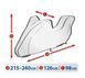 Тент на мотоцикл 215-240х126х98 см (L Box) Basic Garage "KEGEL" 5-4175-248-3020 68795 фото 2